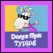 dance mat typing logo